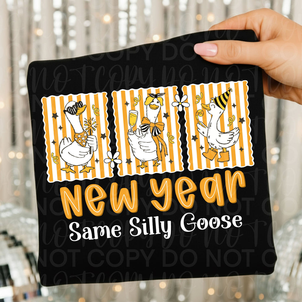 New Year Same Silly Goose PNG