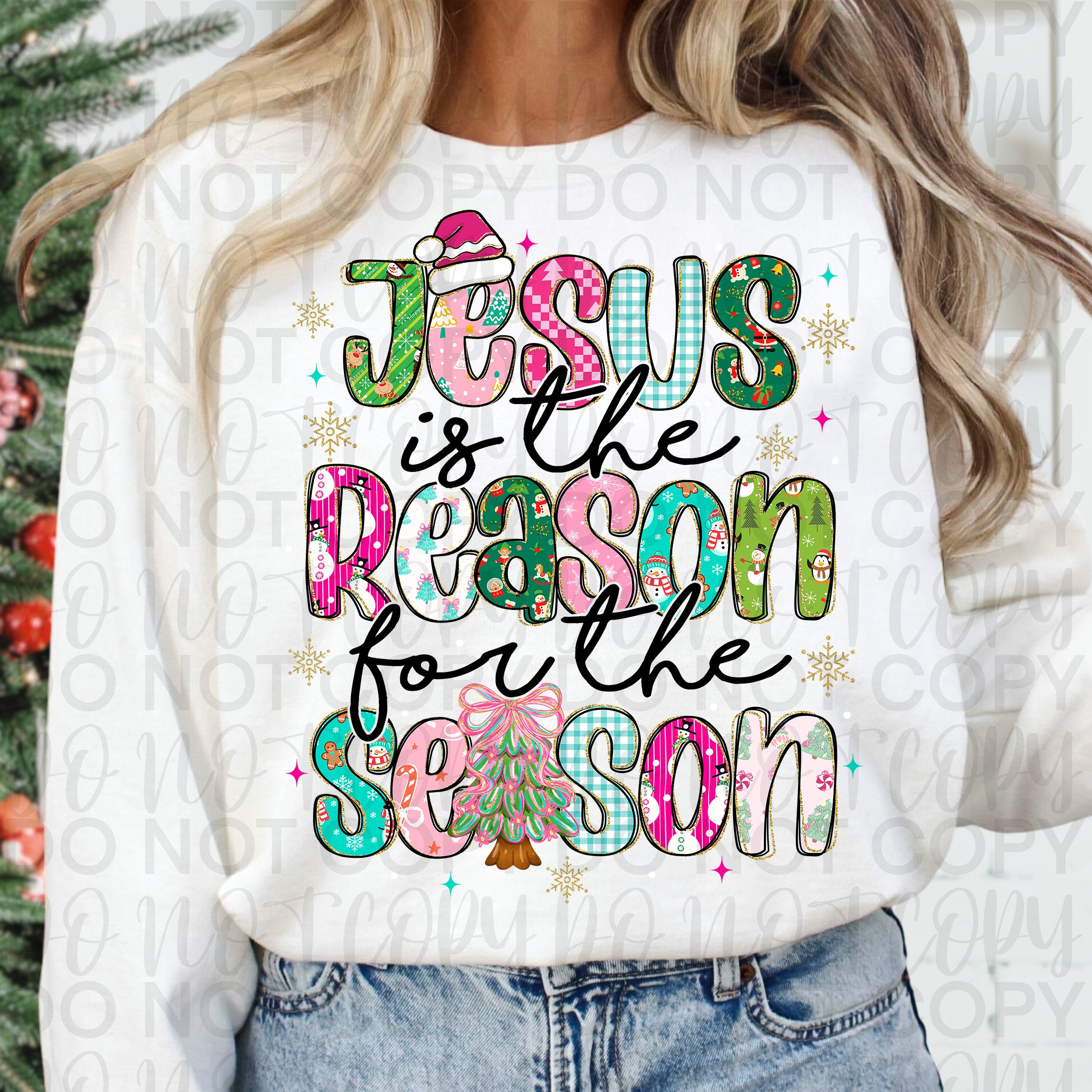 Jesus is the Reason Christmas PNG