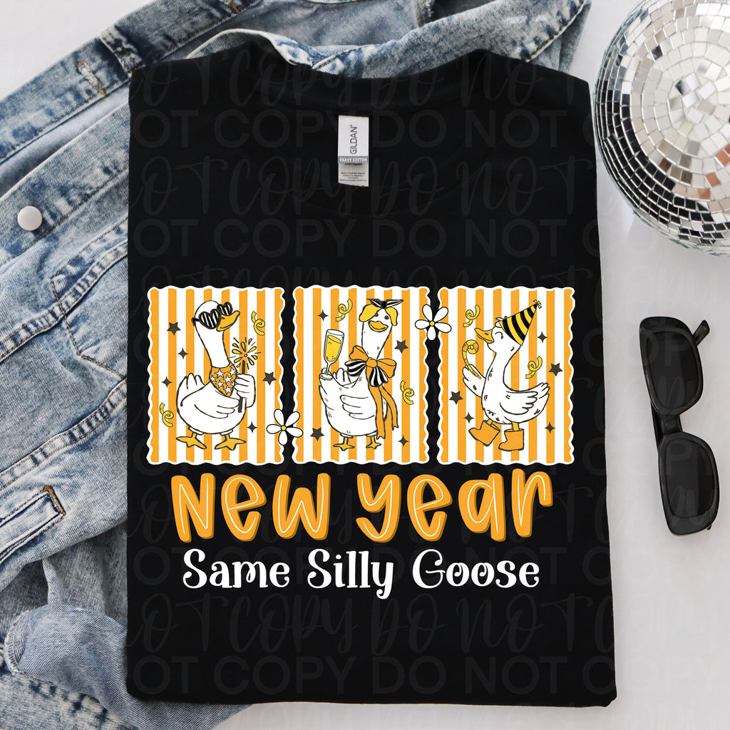 New Year Same Silly Goose PNG