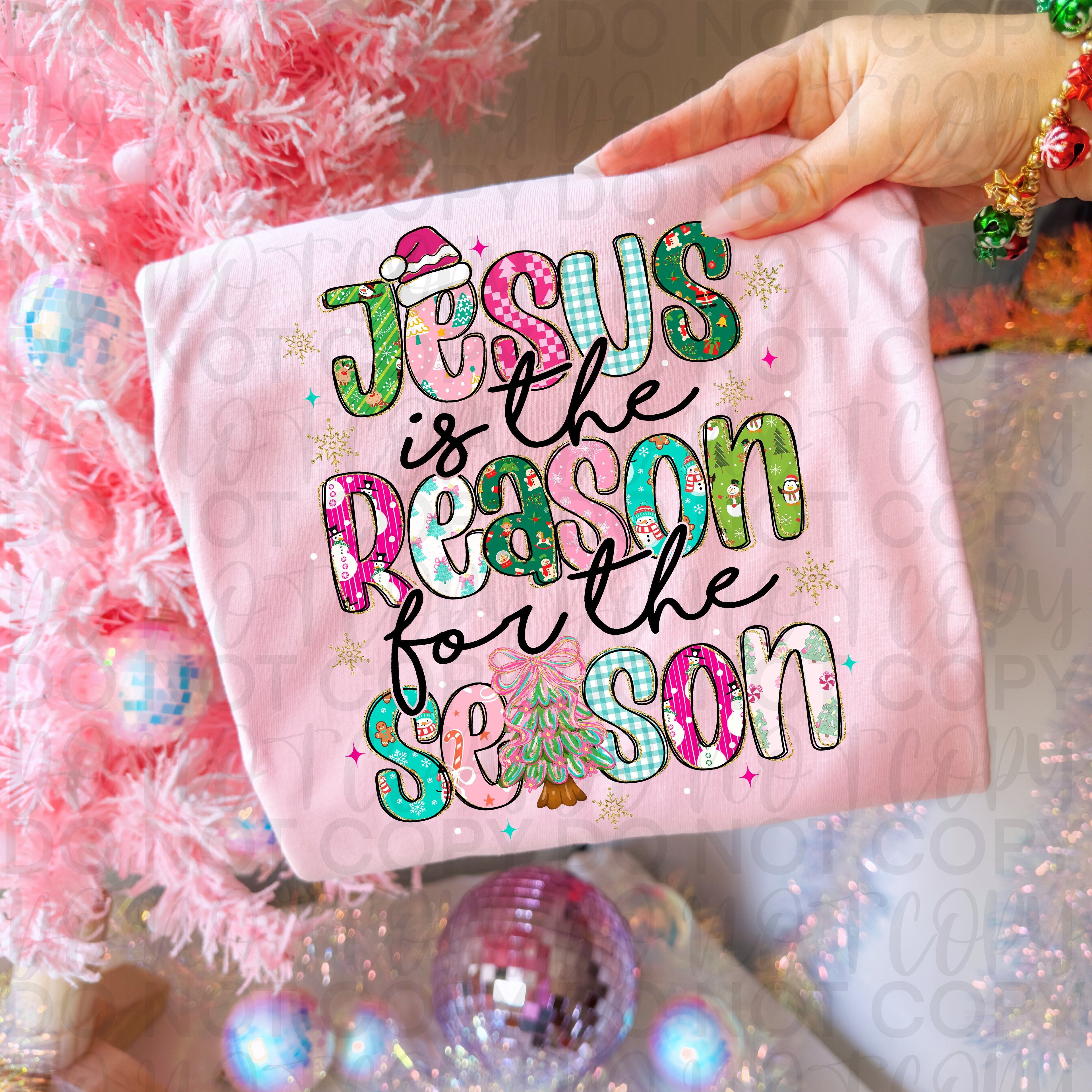 Jesus is the Reason Christmas PNG