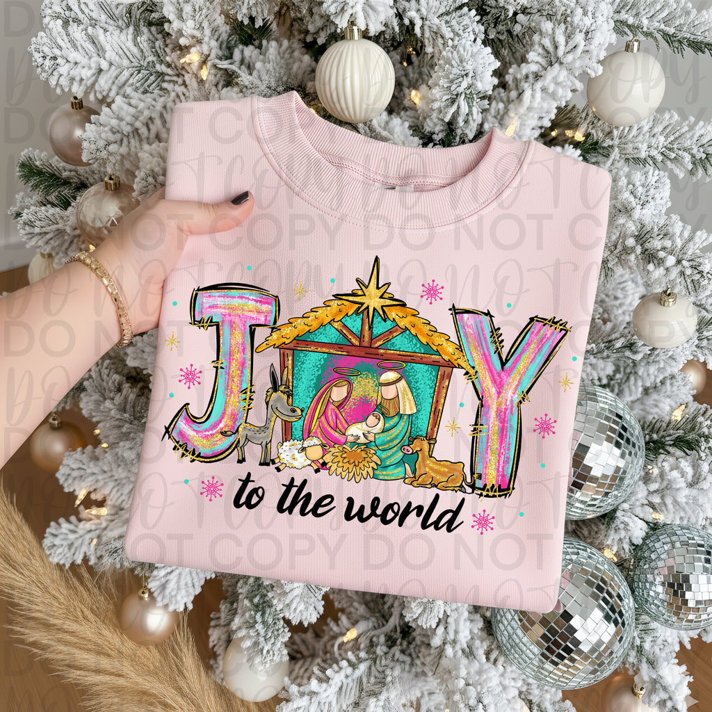 Joy to the World Christian Christmas PNG