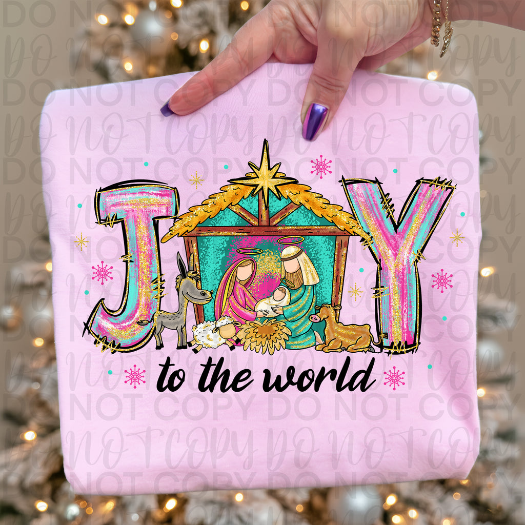 Joy to the World Christian Christmas PNG