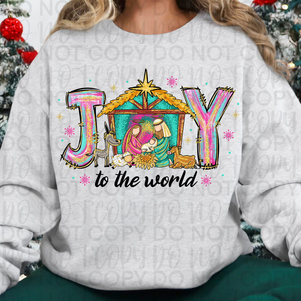 Joy to the World Christian Christmas PNG