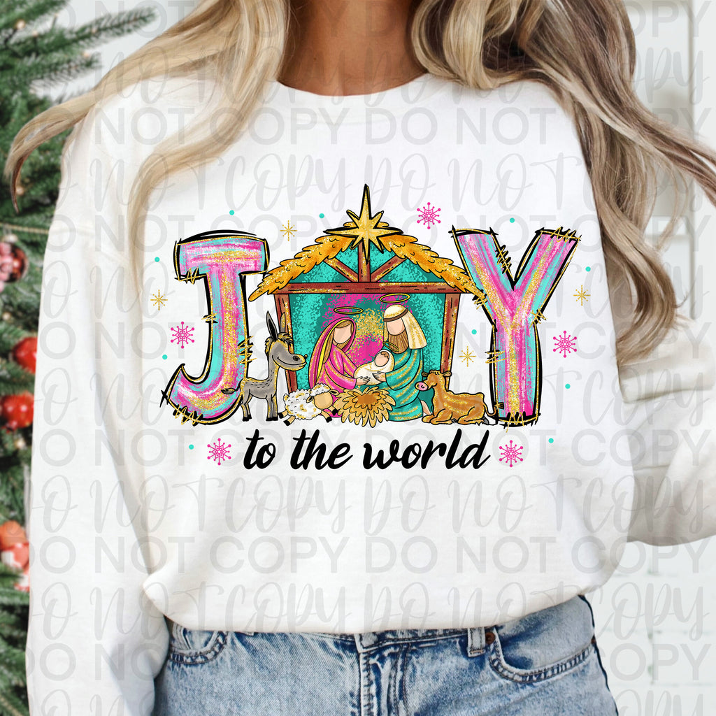 Joy to the World Christian Christmas PNG