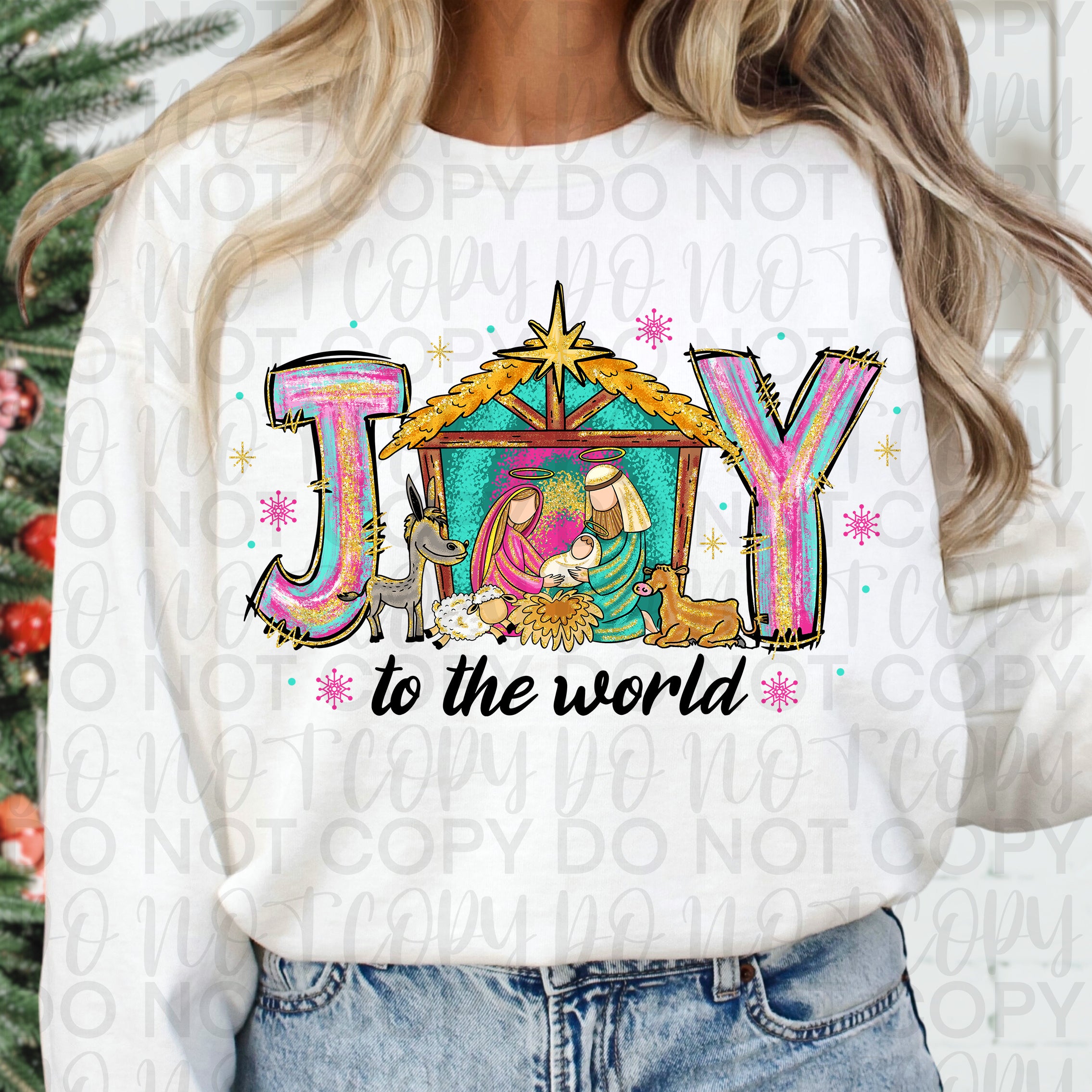 Joy to the World Christian Christmas PNG