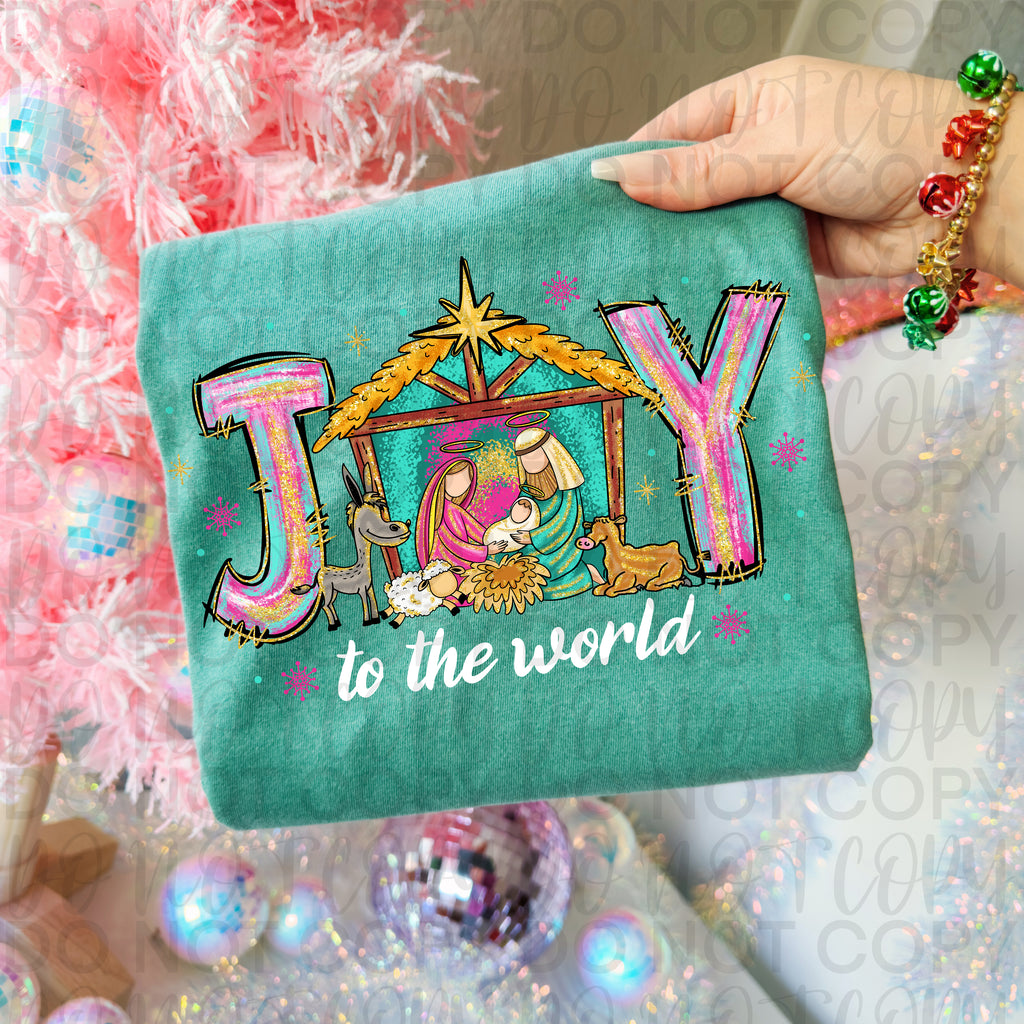 Joy to the World Christian Christmas PNG