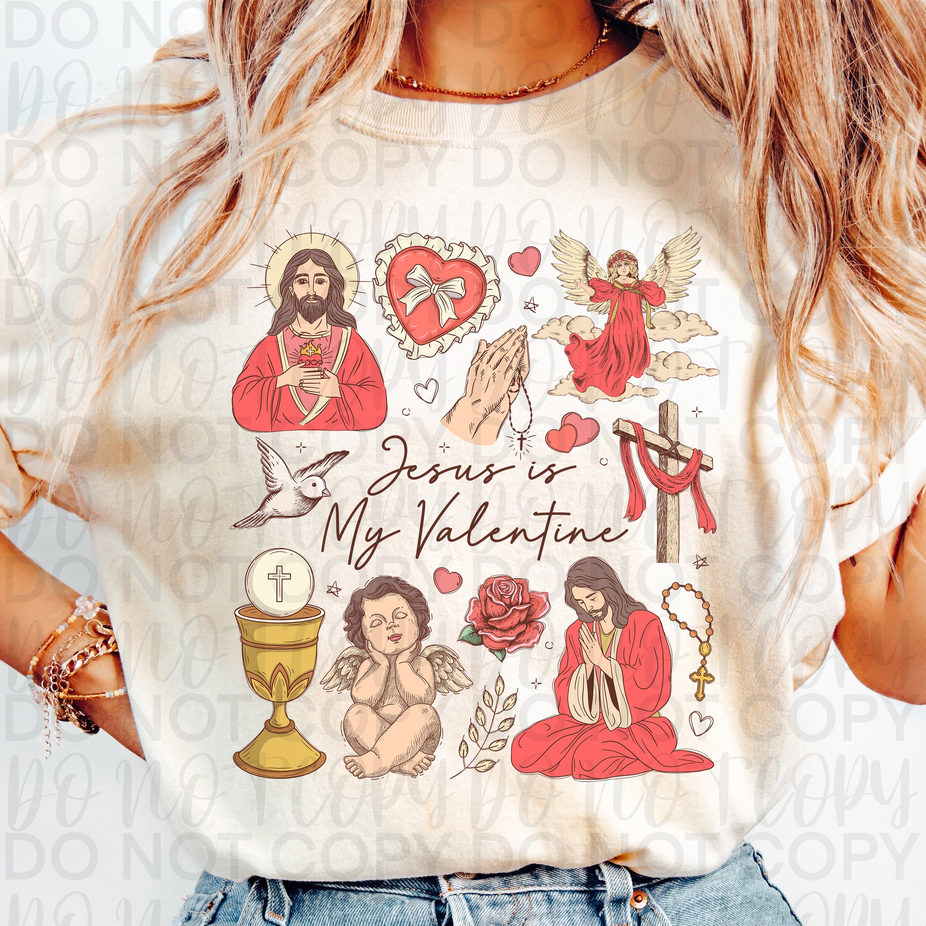 Jesus is my Valentine PNG