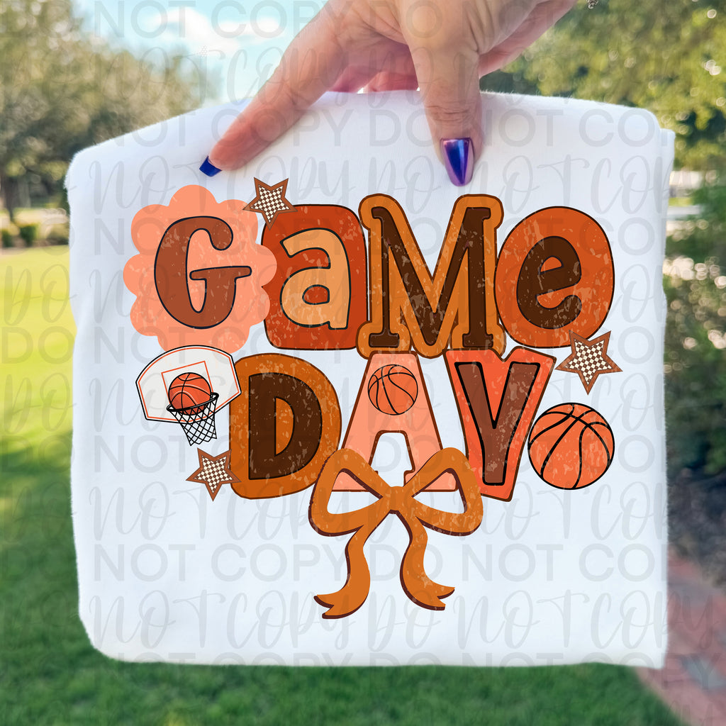 Game Day Basketball PNG