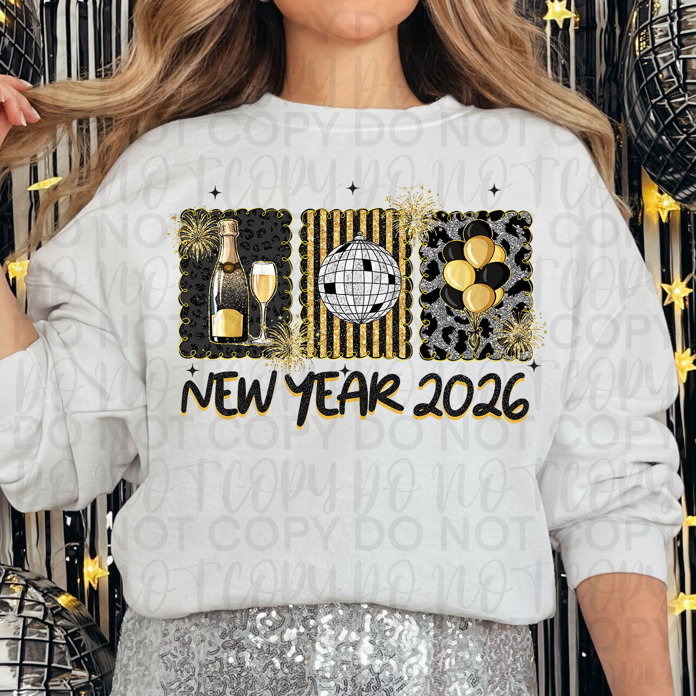 Preppy New Year 2026 PNG