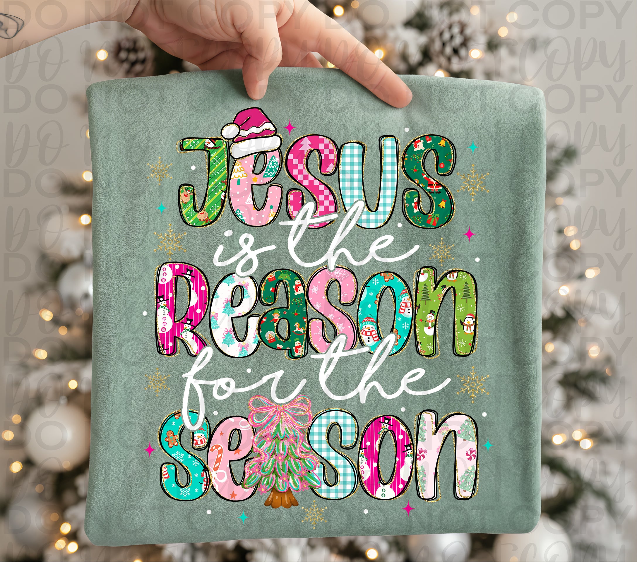 Jesus is the Reason Christmas PNG
