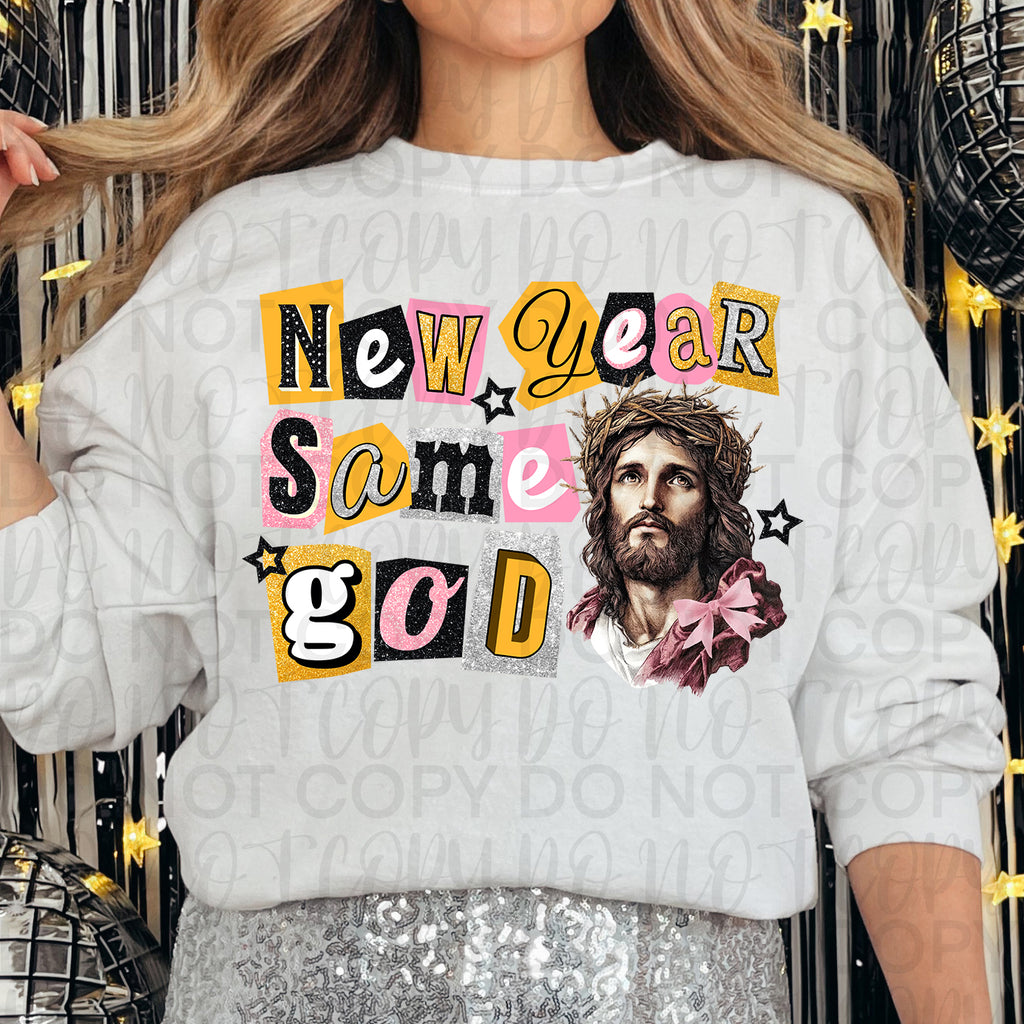 New Year Same God PNG