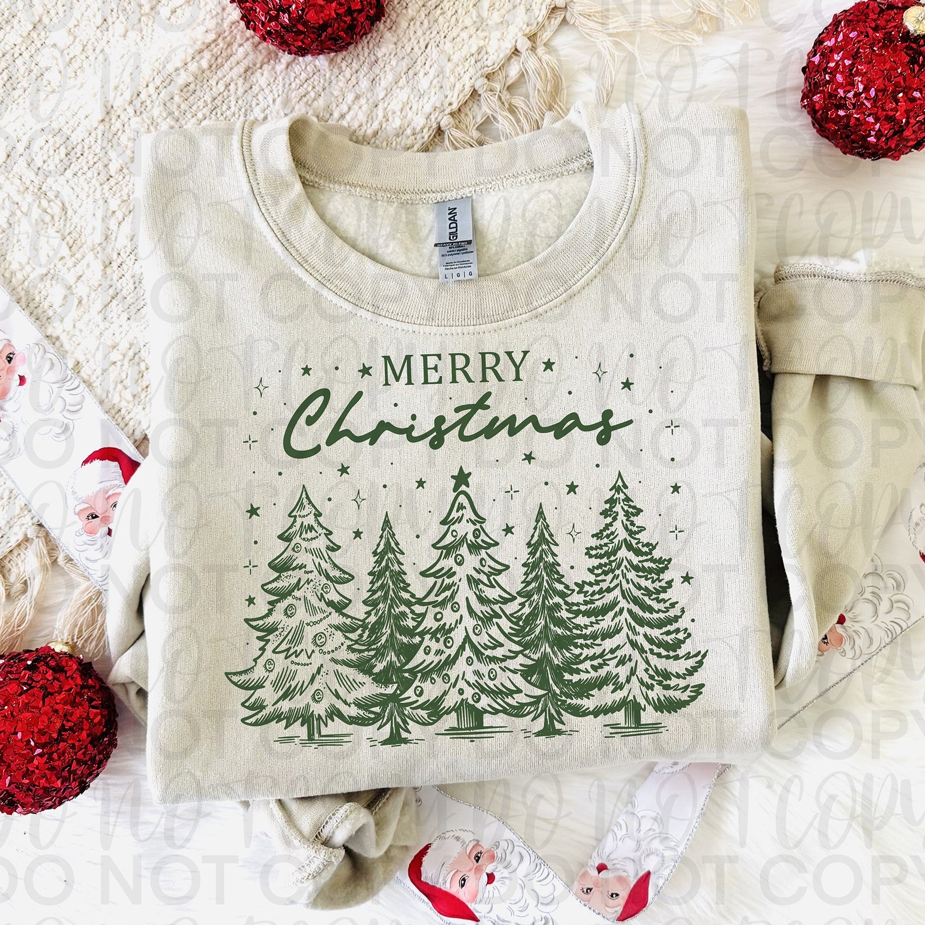 Rustic Merry Christmas PNG