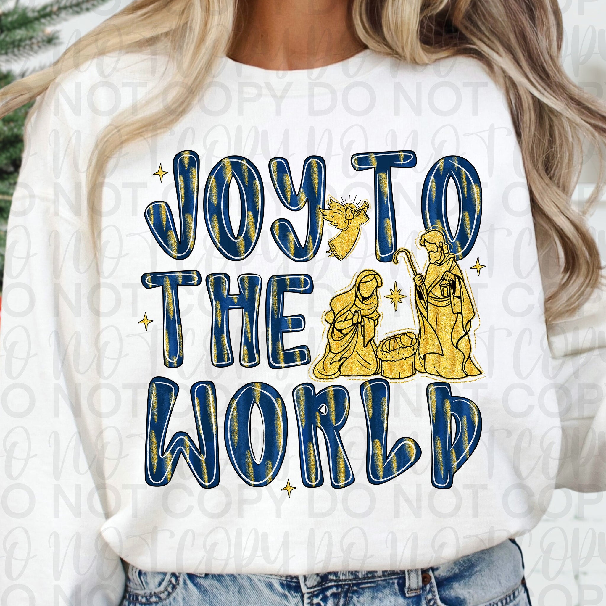 Joy to the World Christian Christmas PNG