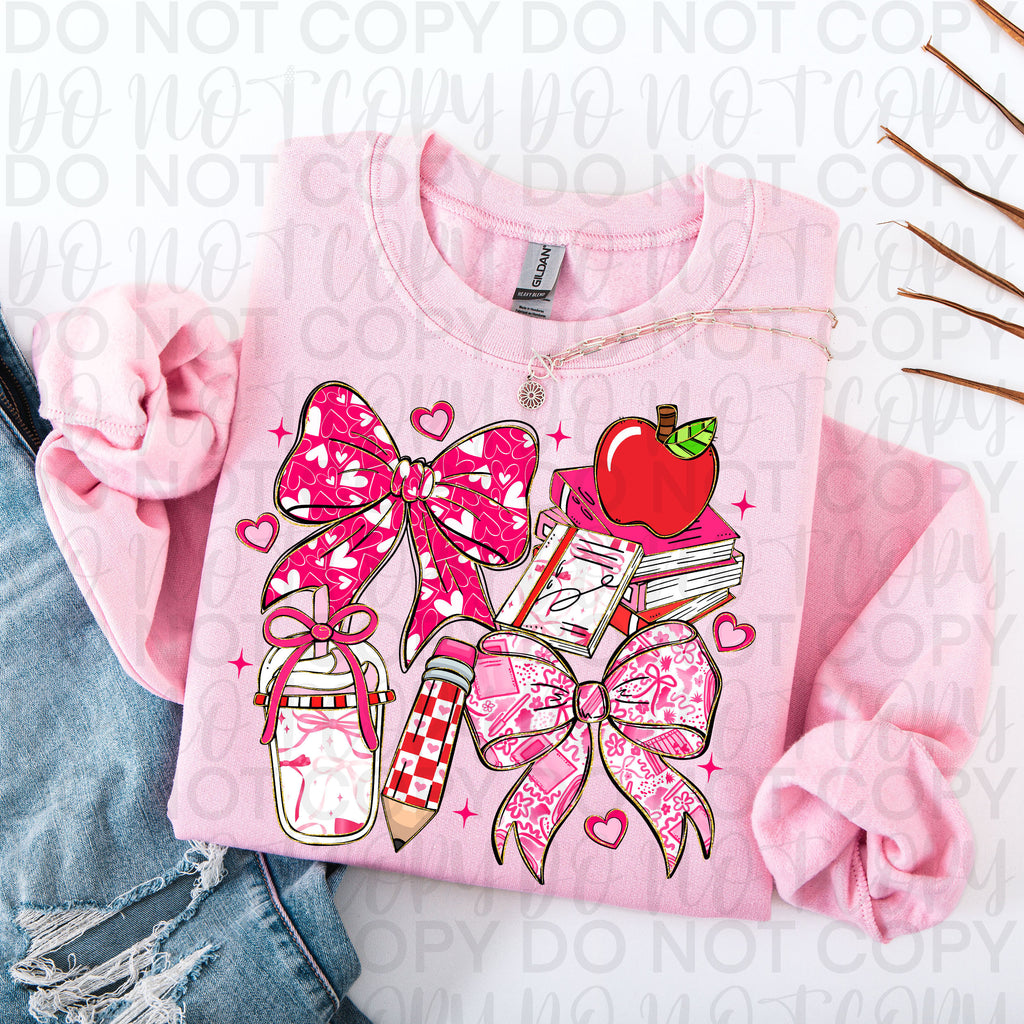 Valentine Teacher Coquette PNG