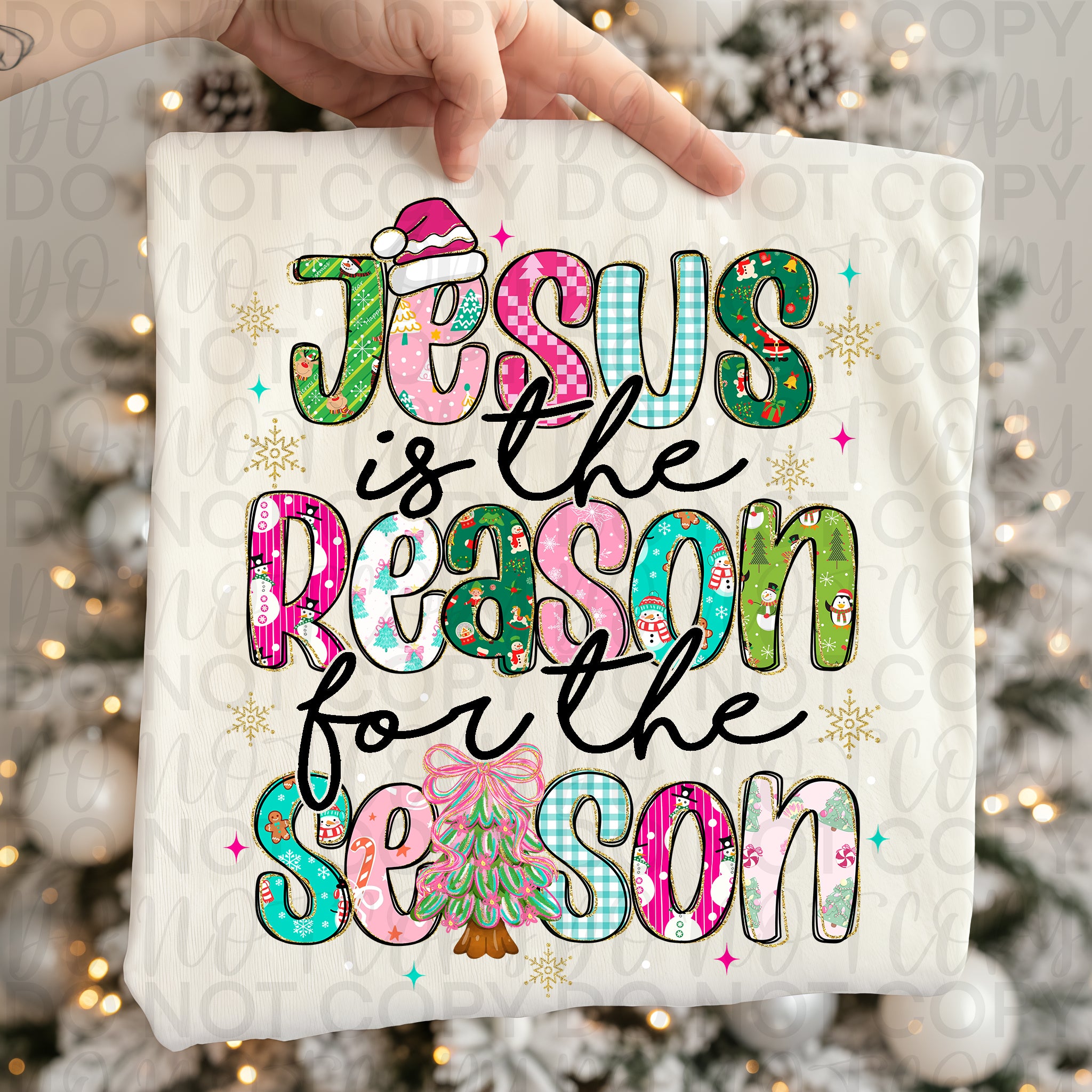 Jesus is the Reason Christmas PNG