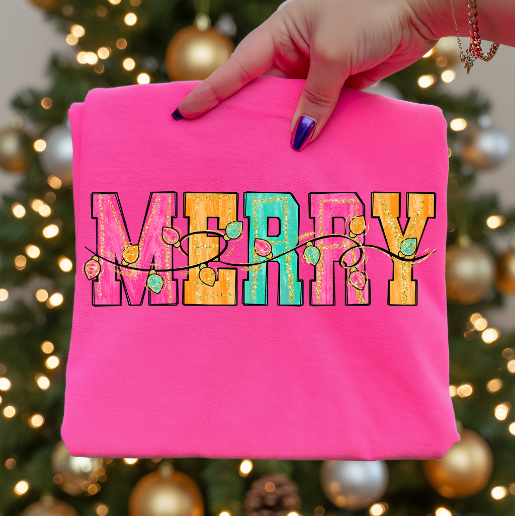 Brushstroke Merry Christmas PNG