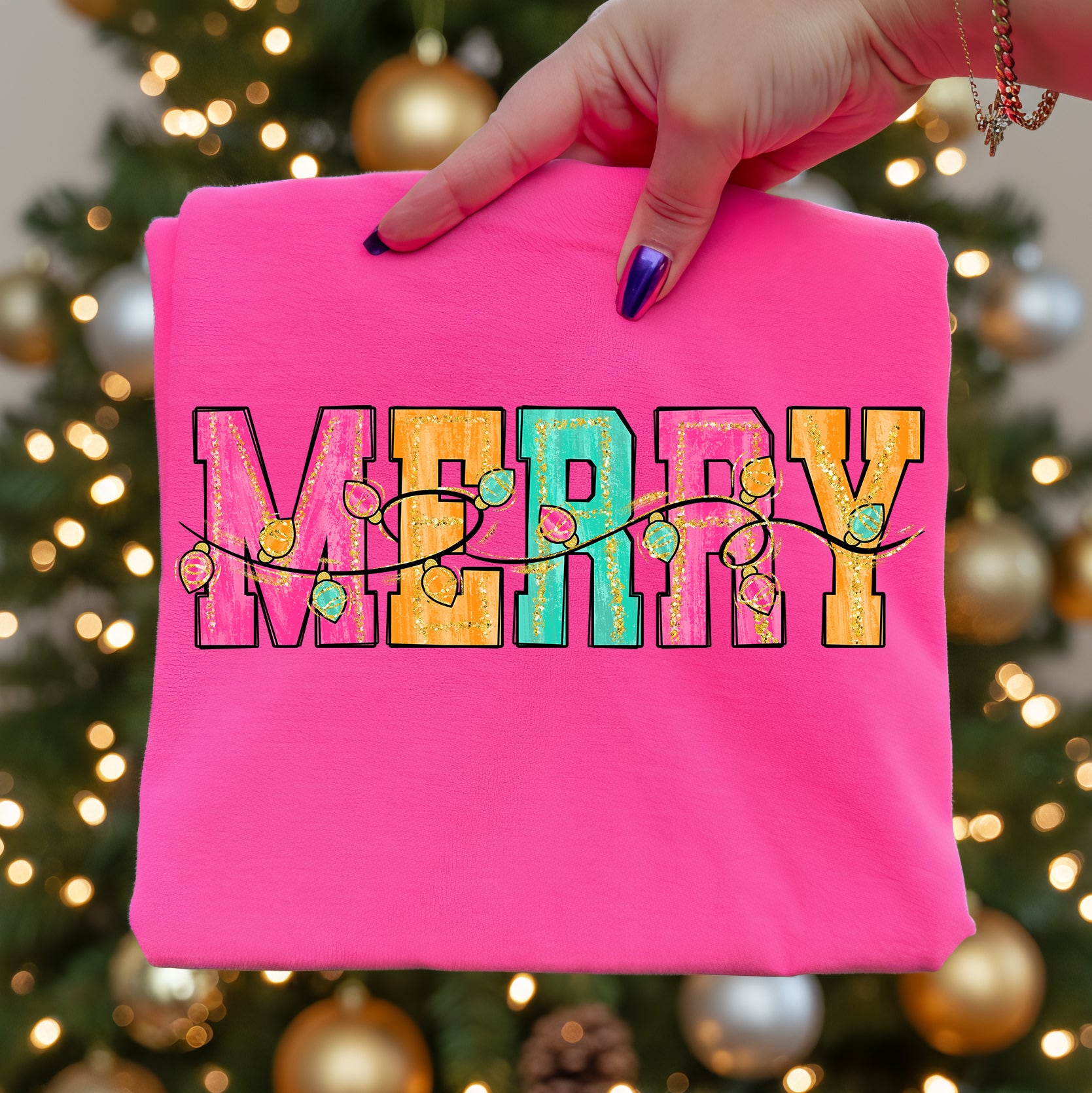 Brushstroke Merry Christmas PNG