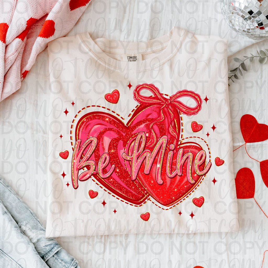 Be Mine Valentine Heart PNG
