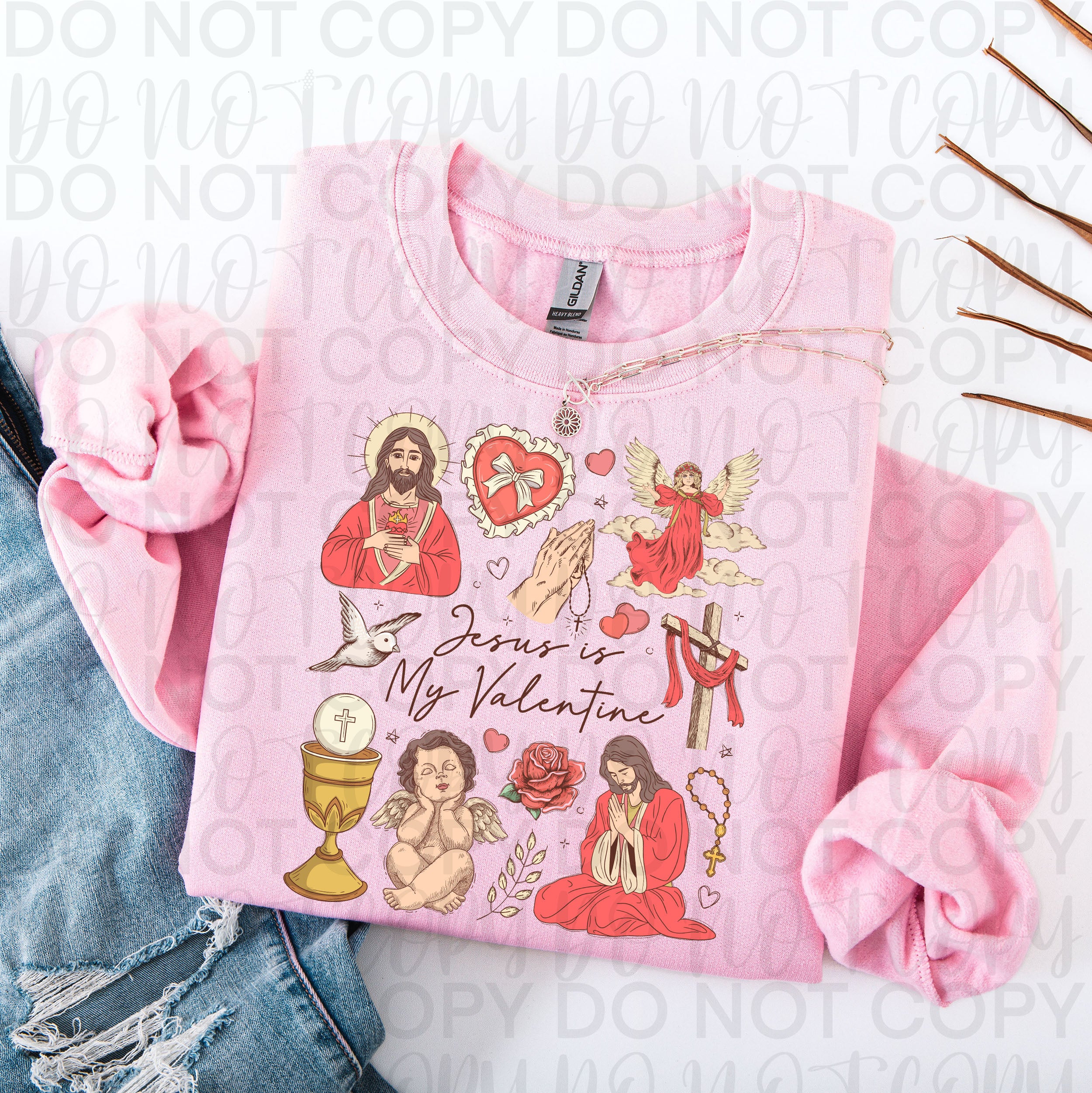 Jesus is my Valentine PNG