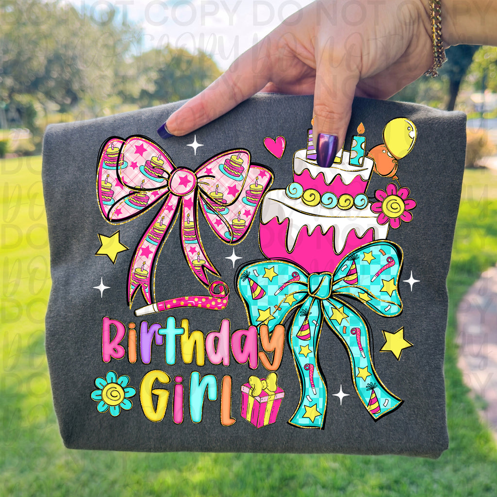 Birthday Girl Coquette PNG