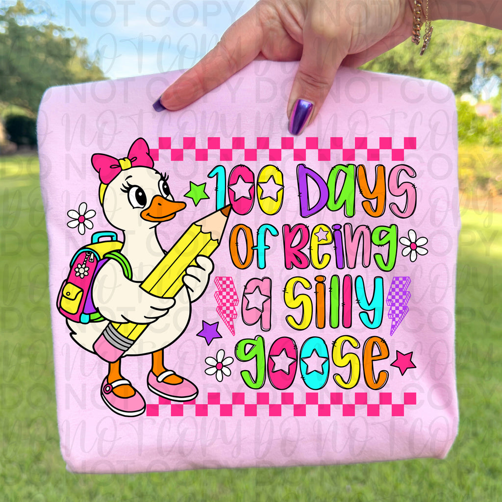100 Days of being a Silly goose PNG (Girl)