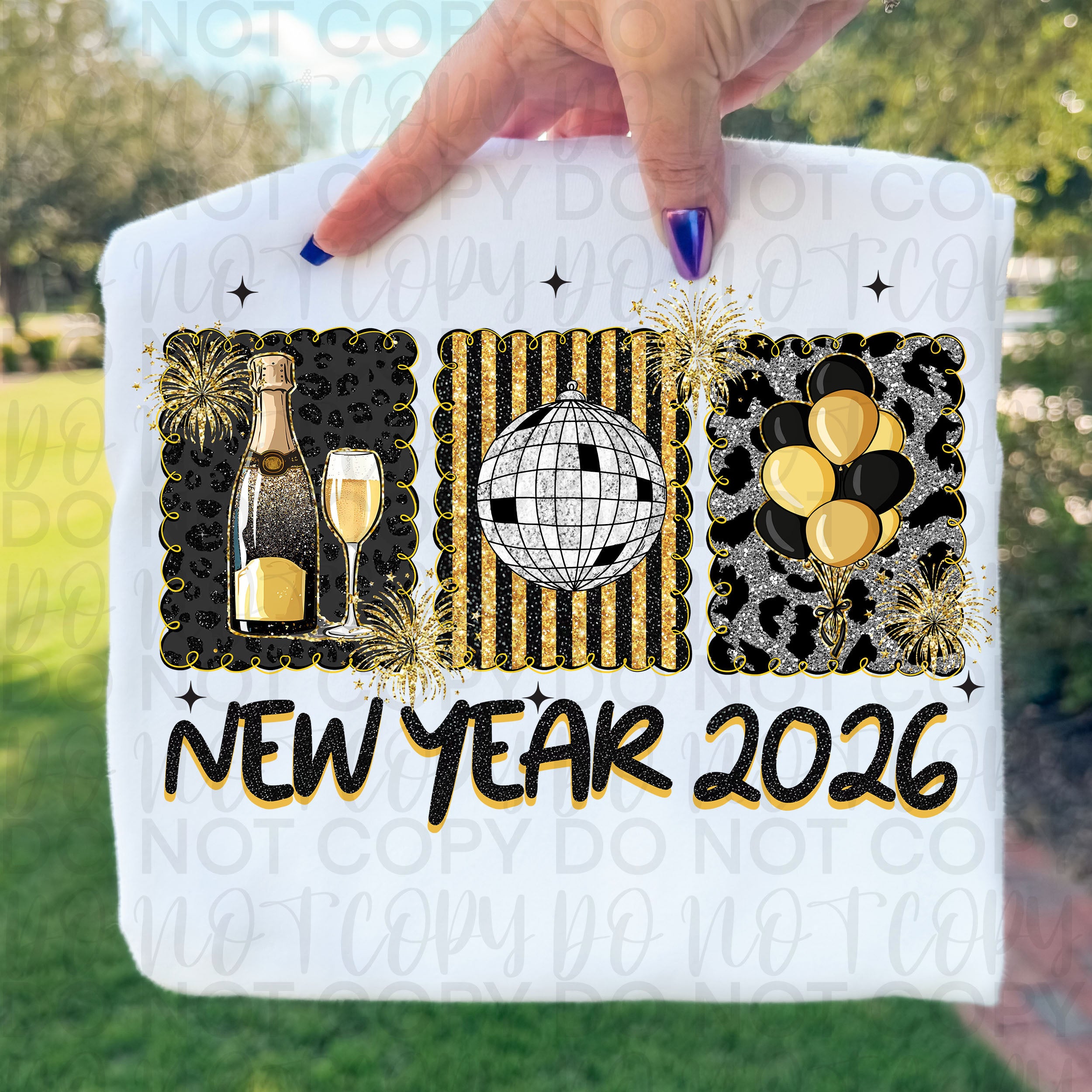 Preppy New Year 2026 PNG