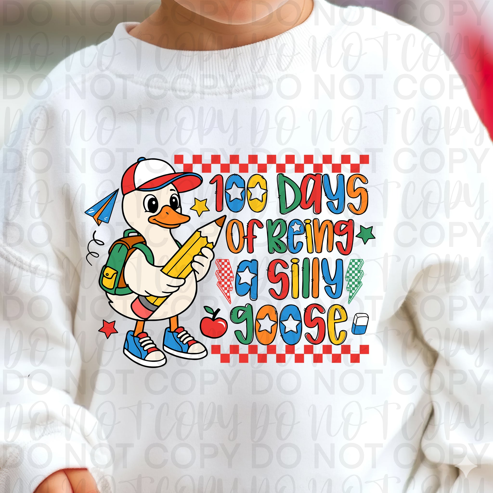 100 Days of being a Silly Goose PNG