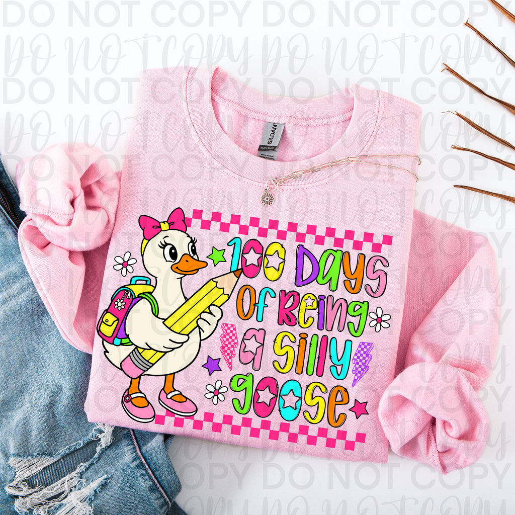 100 Days of being a Silly goose PNG (Girl)