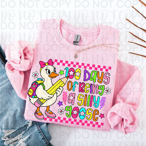 100 Days of being a Silly goose PNG (Girl)