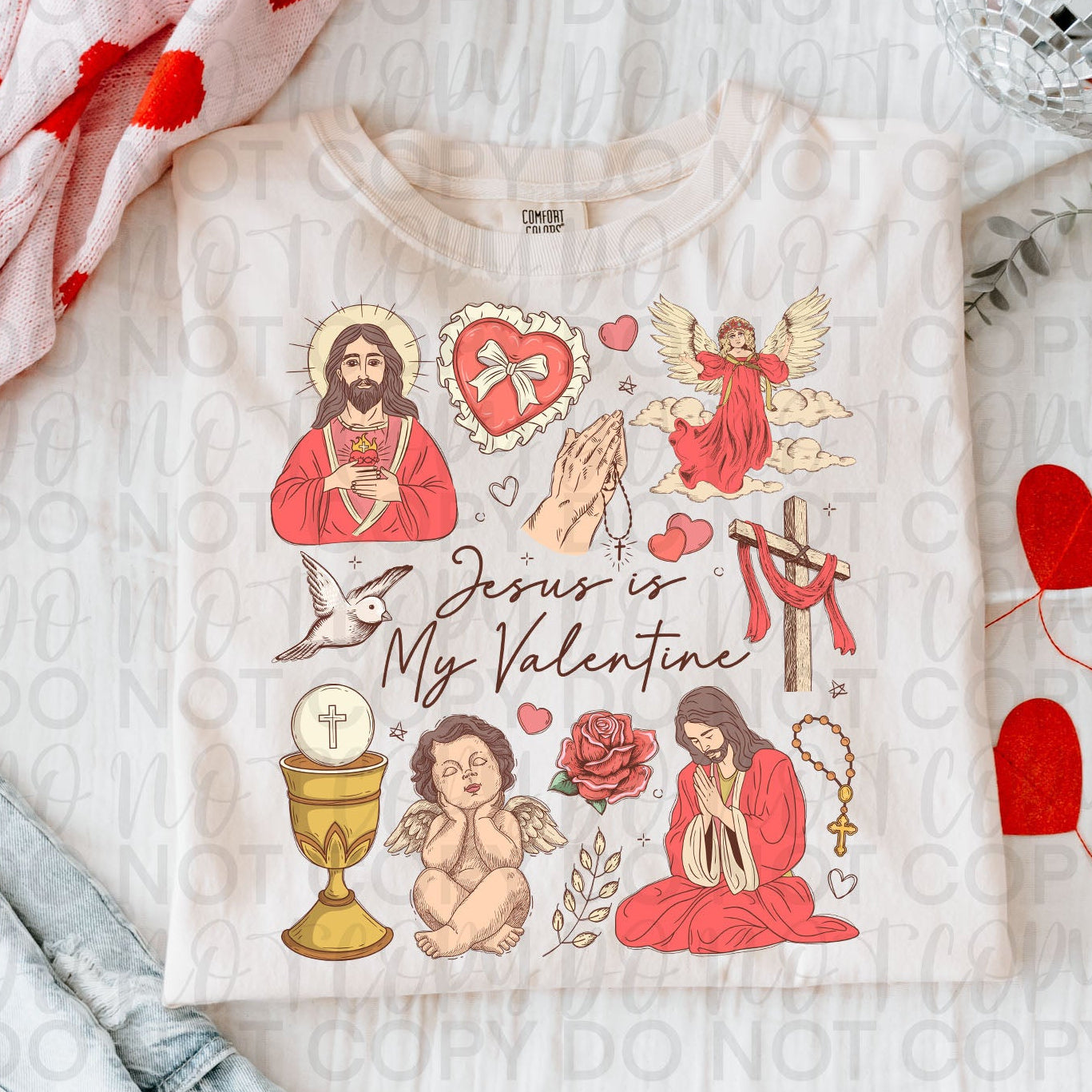 Jesus is my Valentine PNG