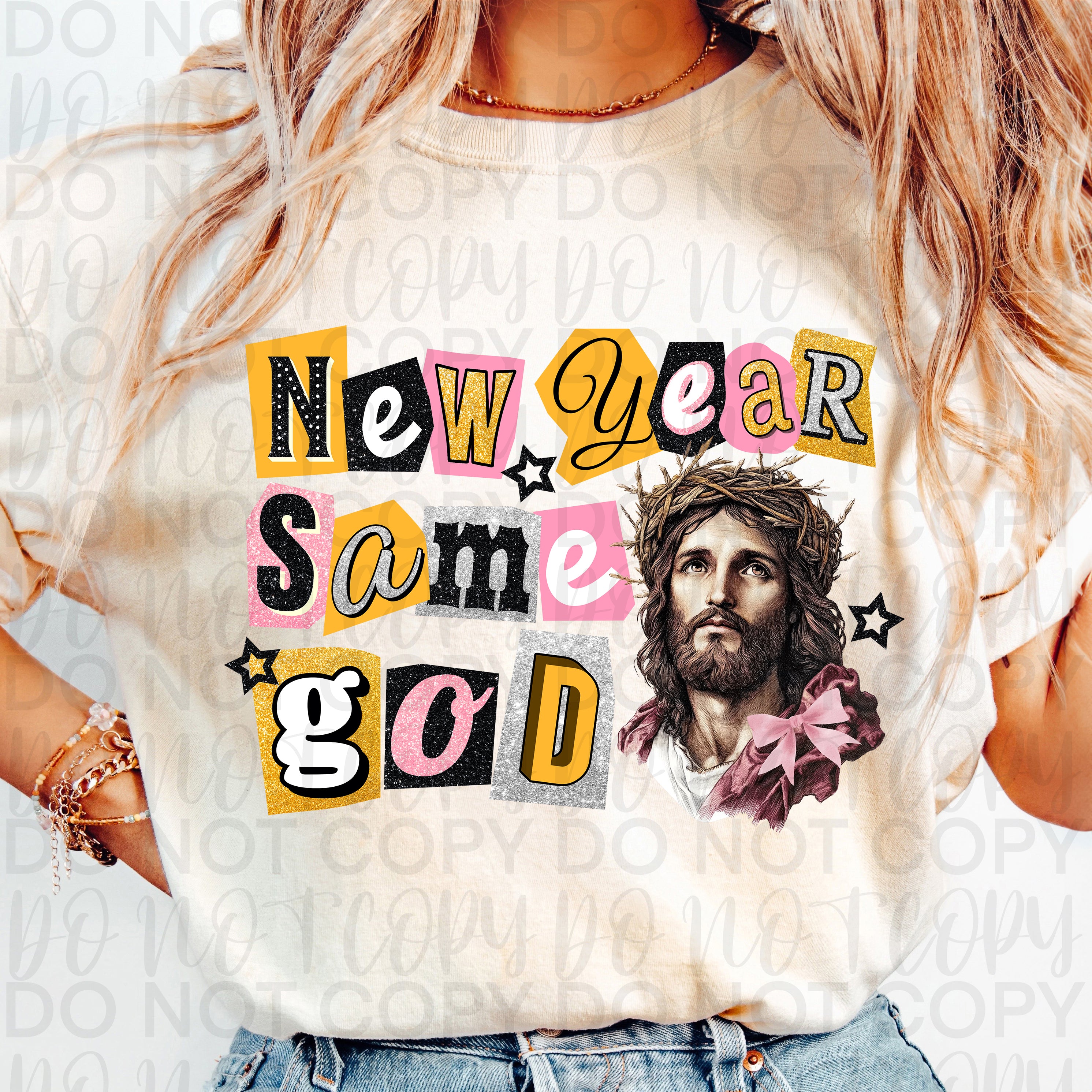 New Year Same God PNG