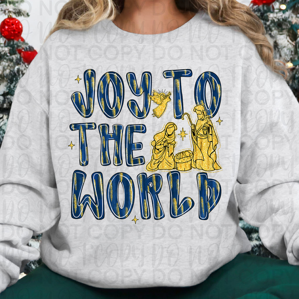 Joy to the World Christian Christmas PNG