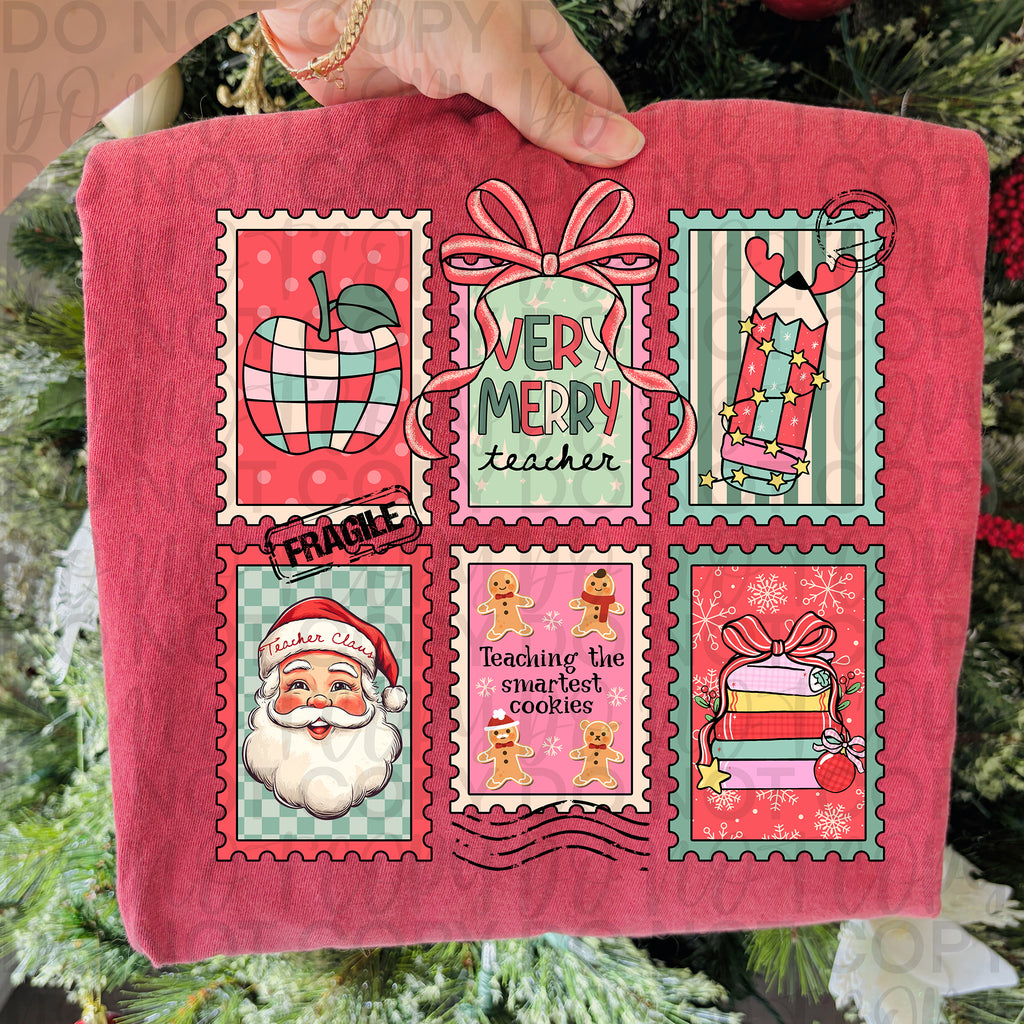 Very Merry Teacher Christmas PNG