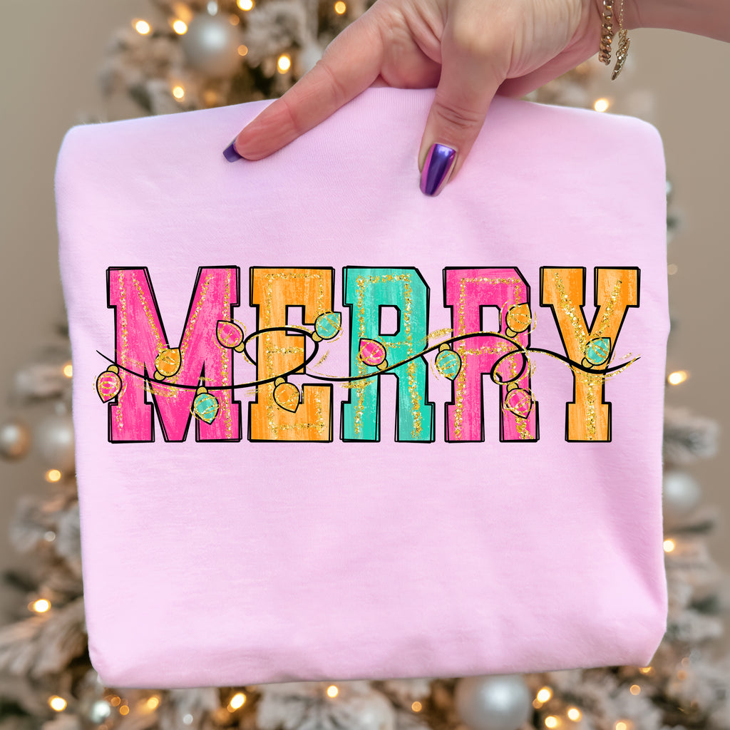 Brushstroke Merry Christmas PNG