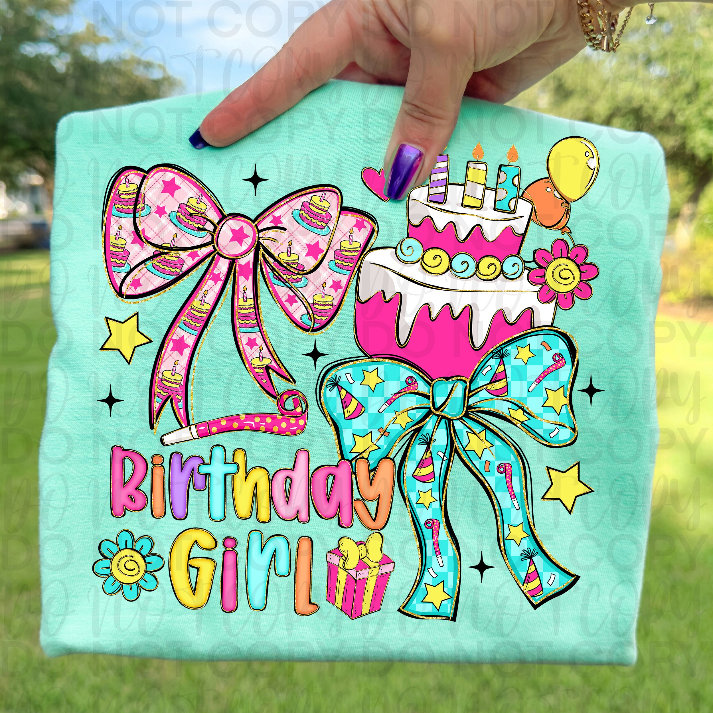 Birthday Girl Coquette PNG