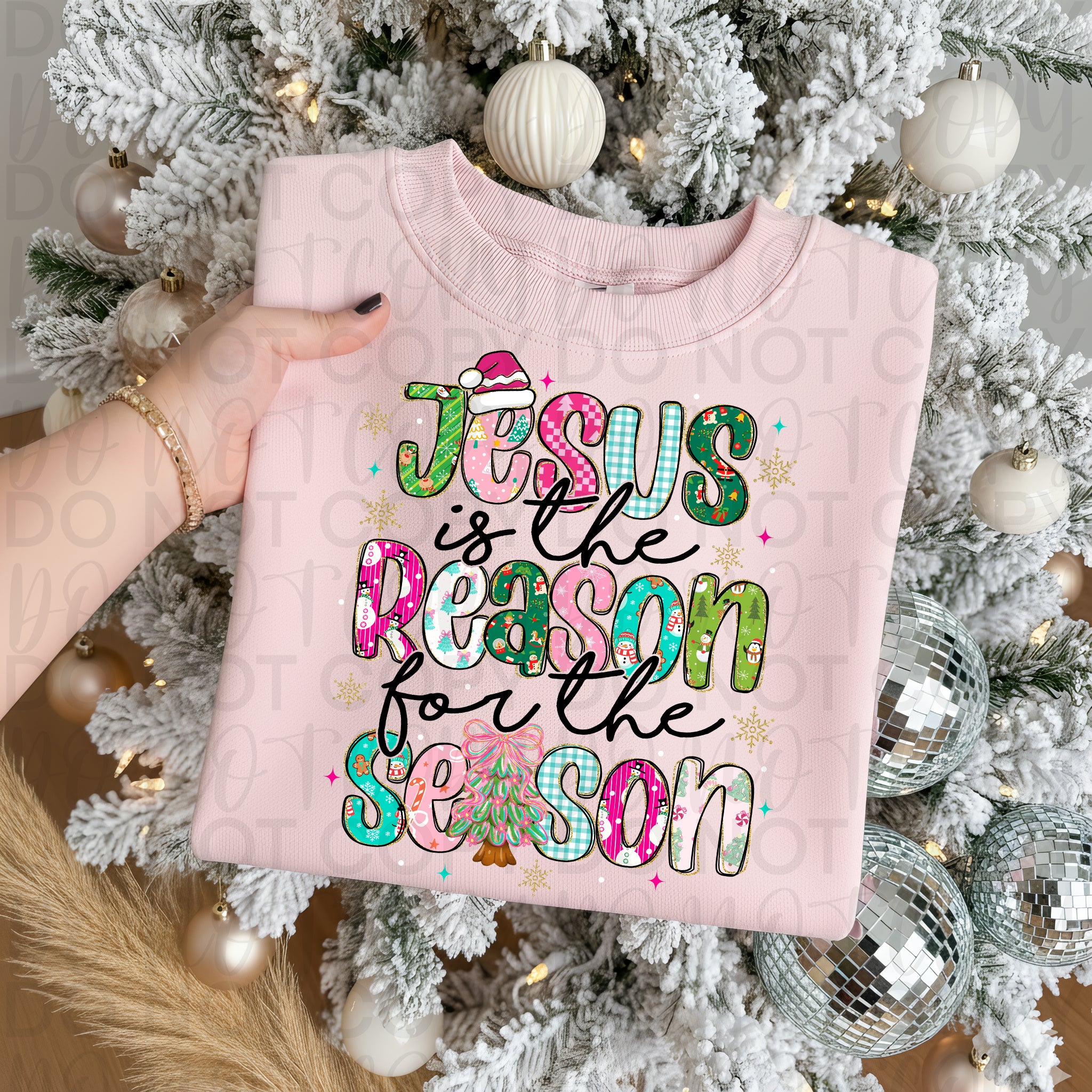 Jesus is the Reason Christmas PNG
