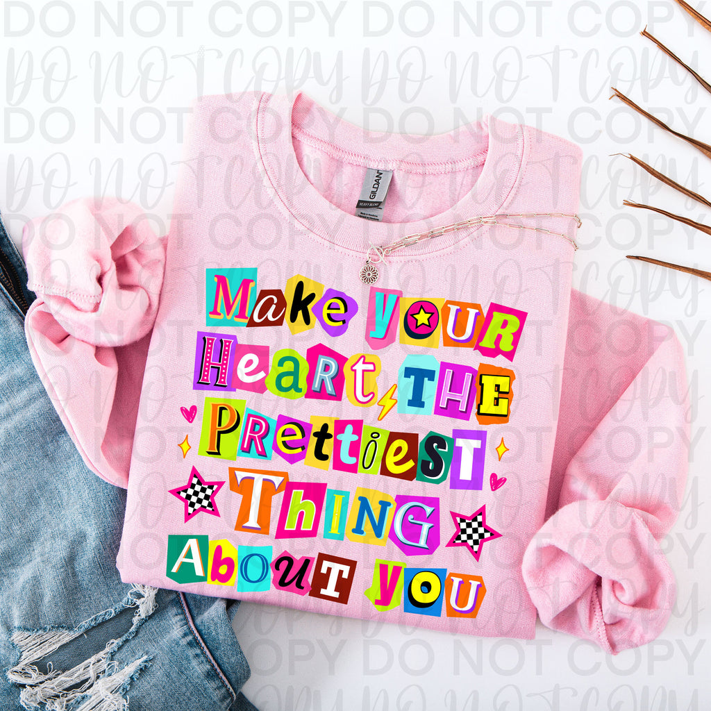 Make Your Heart the Prettiest Thing Positive PNG