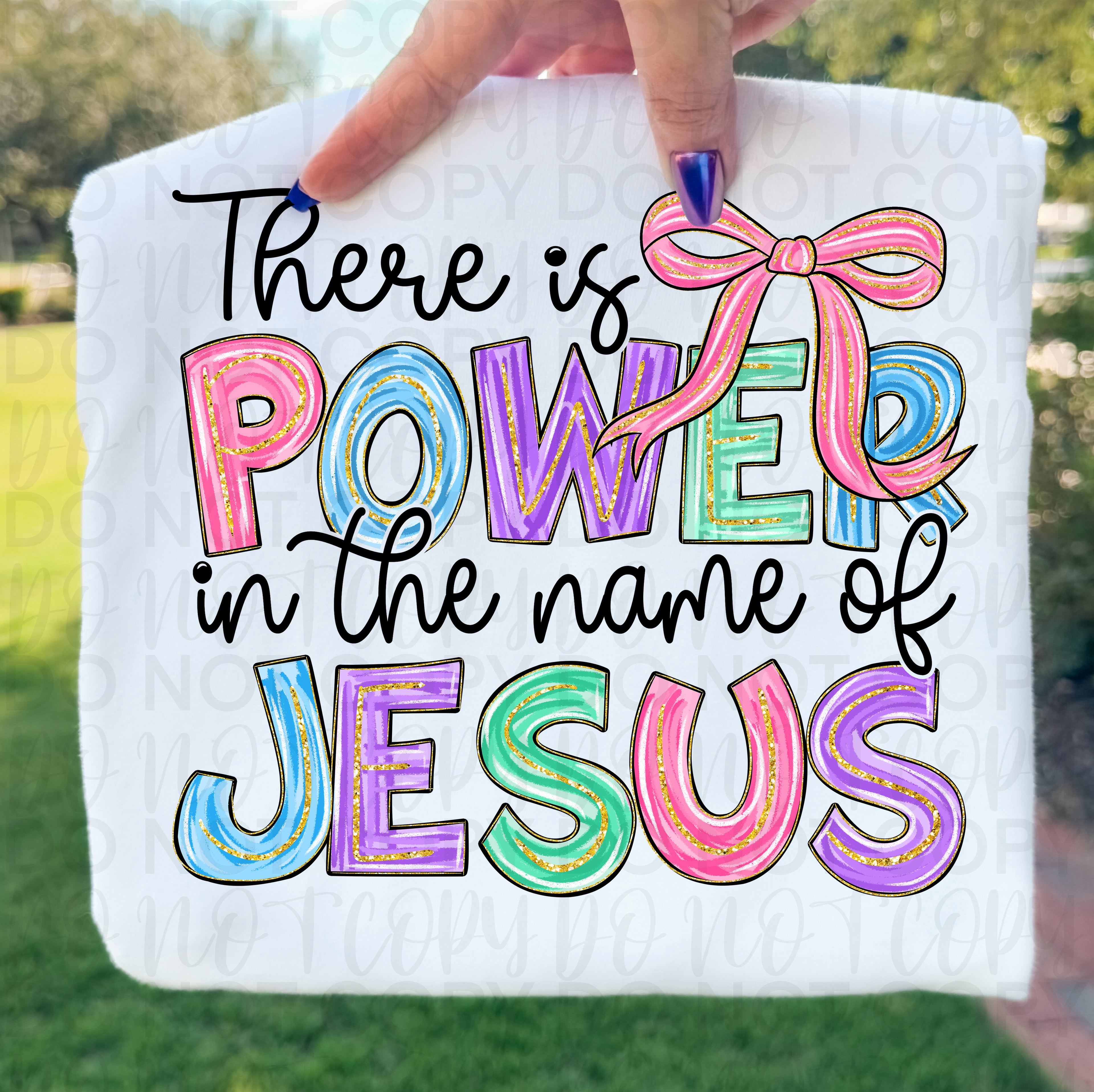 Power in the Name of Jesus Christian PNG