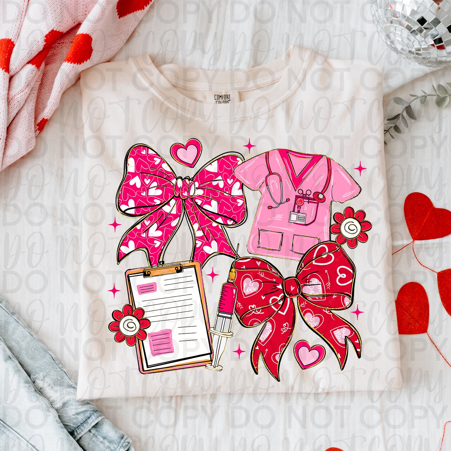 Nurse Valentine Coquette PNG