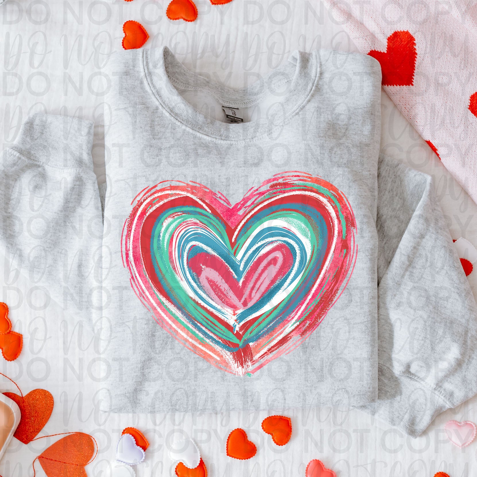 Valentines Day Doodle Heart PNG