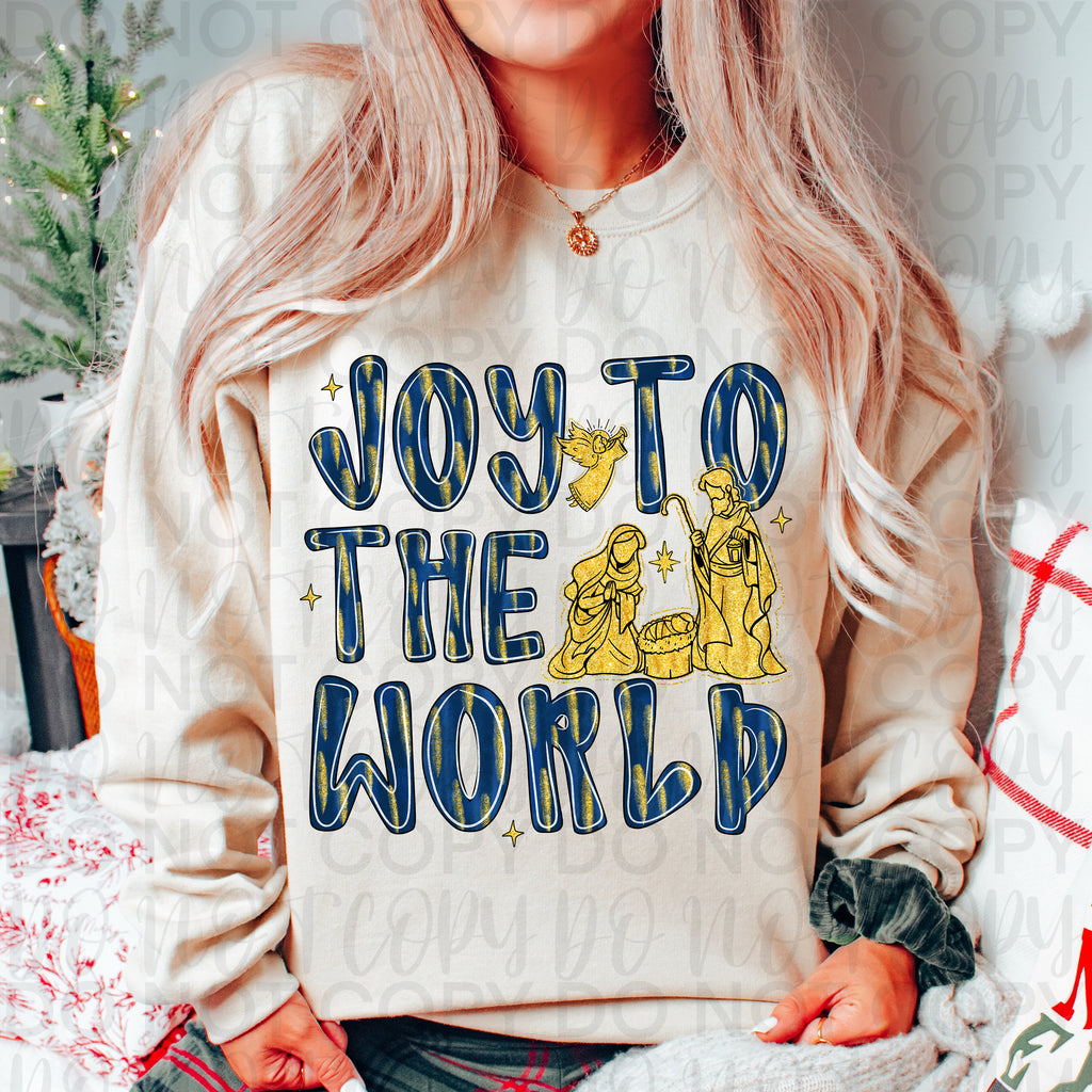 Joy to the World Christian Christmas PNG