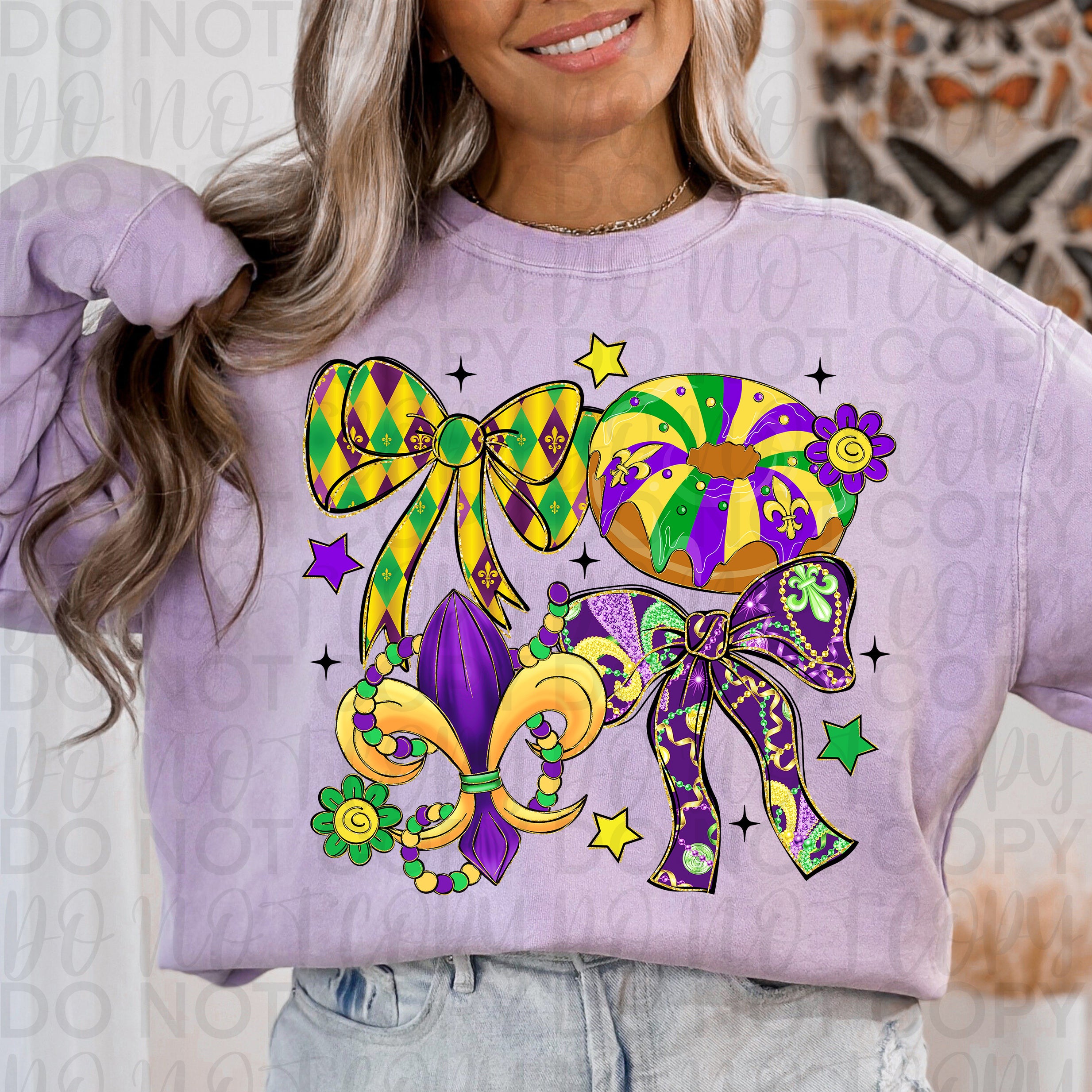 Mardi Gras Coquette PNG