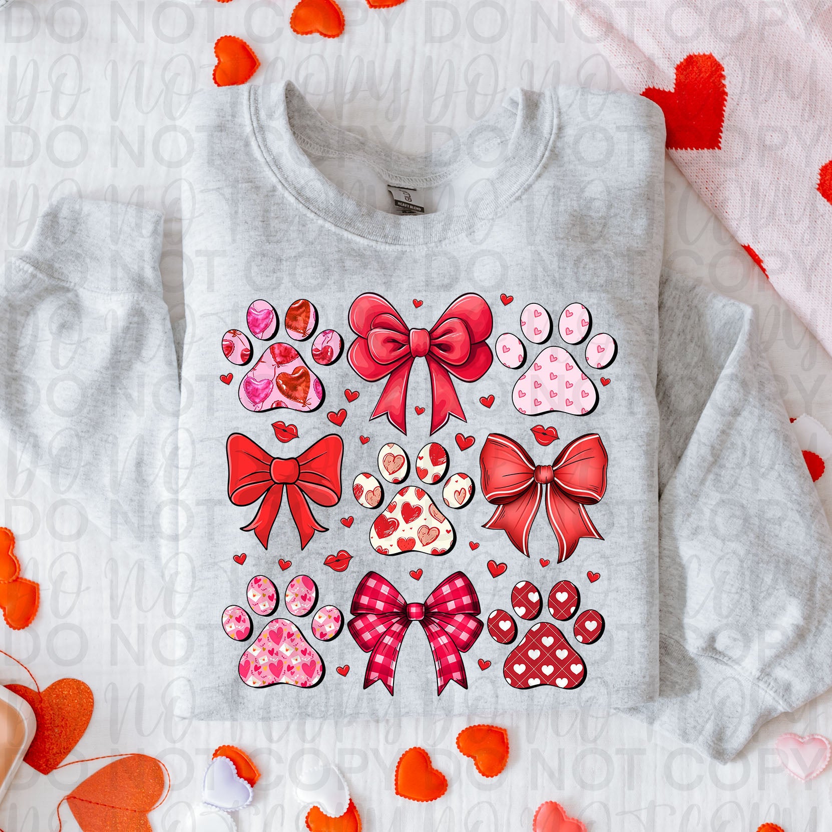 Dog Valentine Coquette PNG