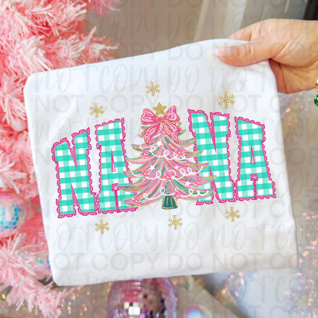 Faux Lace Christmas Name Bundle