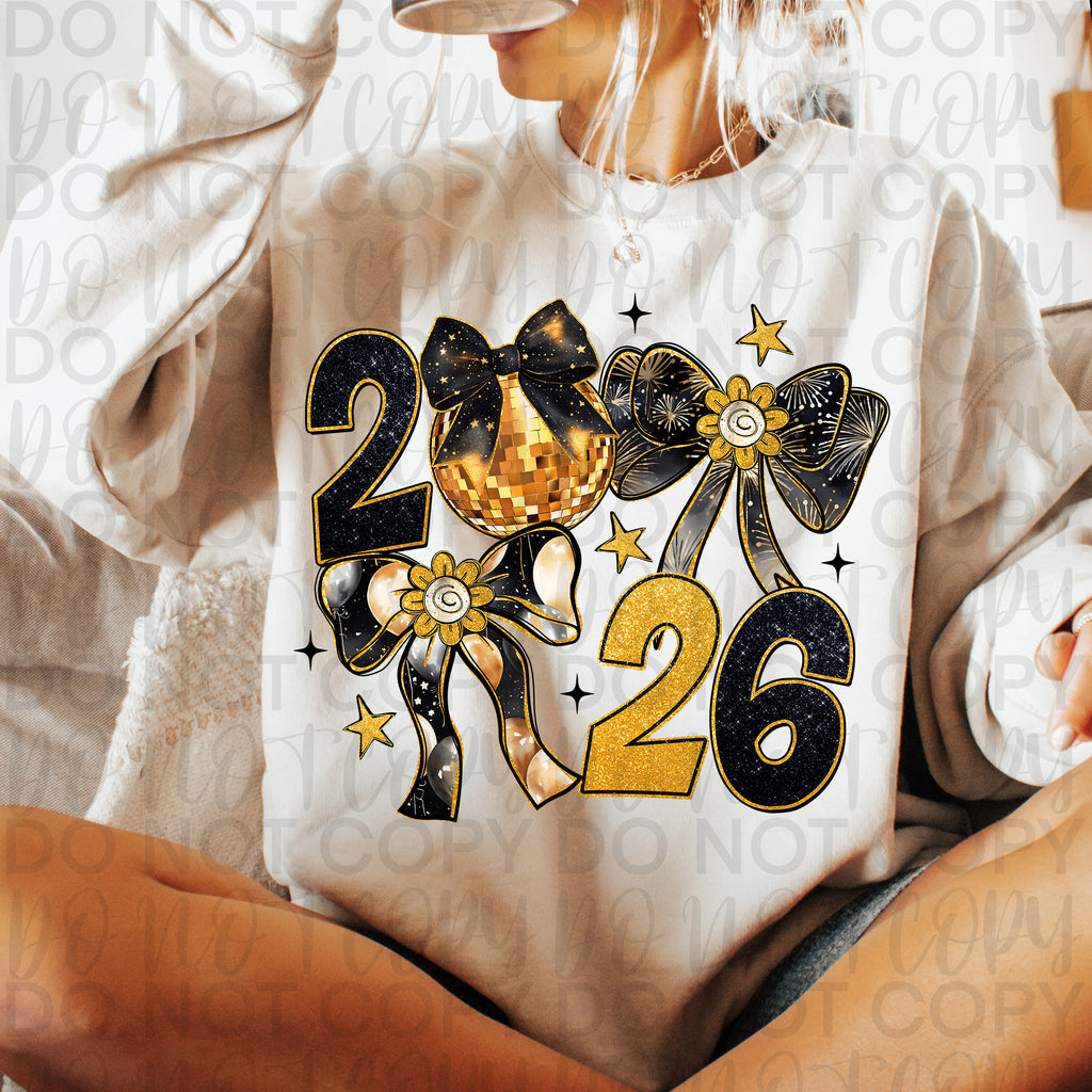 Coquette New Year 2026 PNG