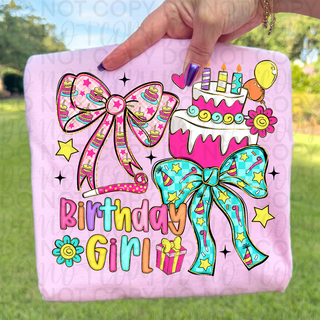 Birthday Girl Coquette PNG