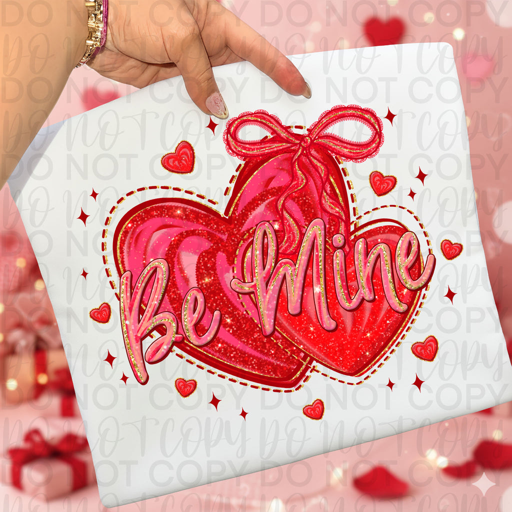 Be Mine Valentine Heart PNG