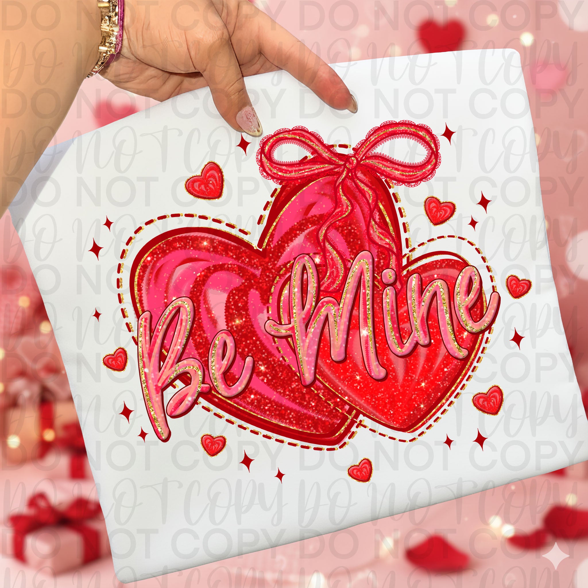 Be Mine Valentine Heart PNG