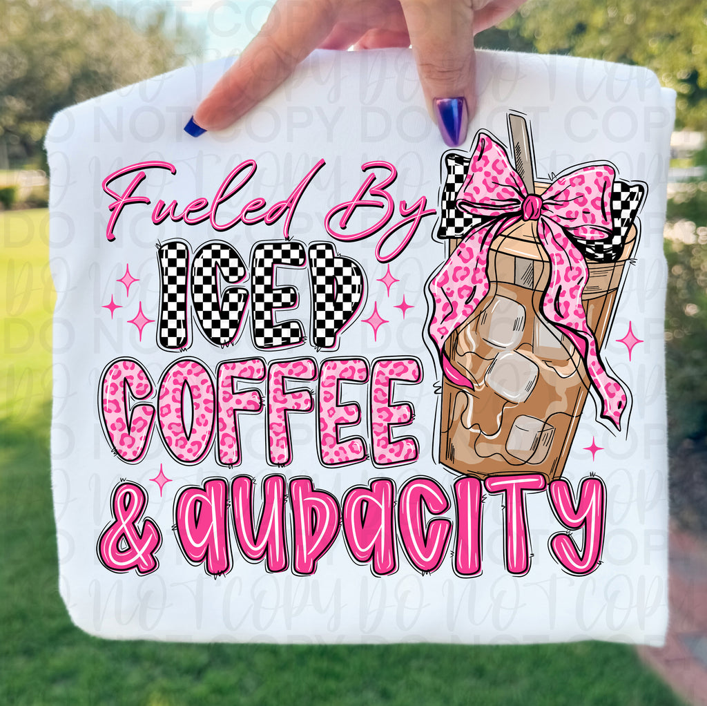 Fueled By Iced Coffee and Audacity PNG