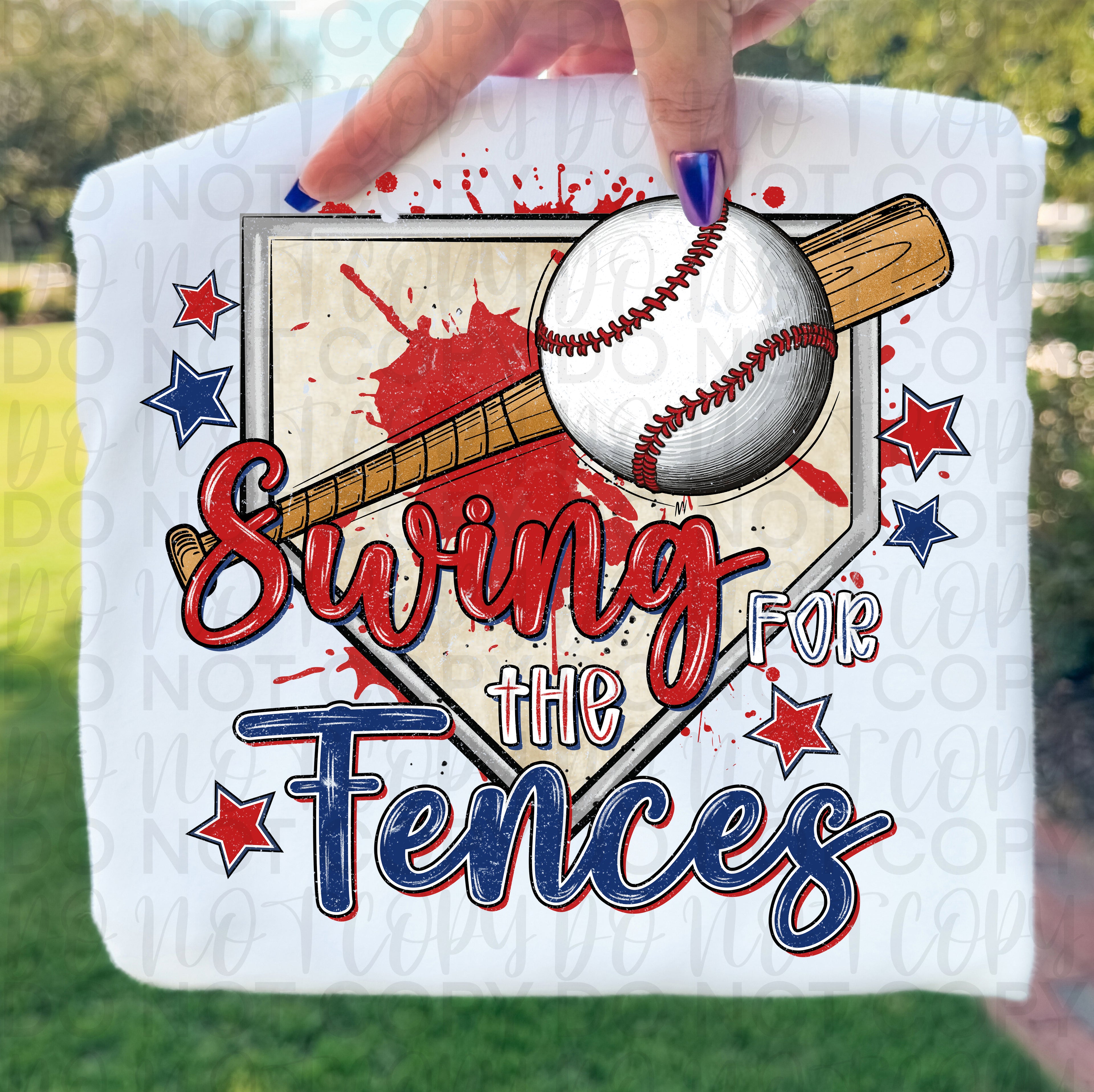 Swing for the Fences Baseball PNG